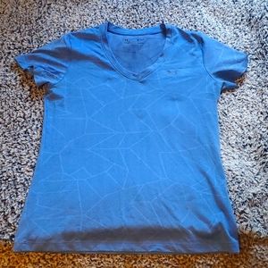 Medium blue Under Armour heatgear shirt